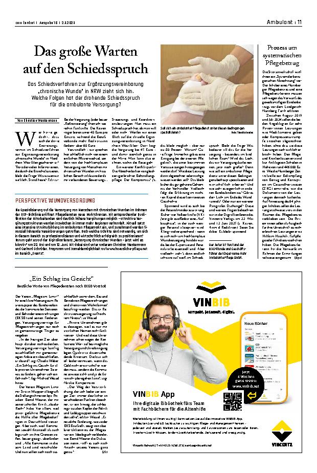 Vorschauseite 1: Das große Warten auf den Schiedsspruch