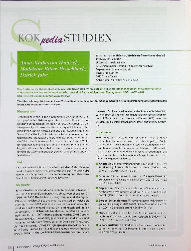 Vorschauseite 1: KOKpedia Studien