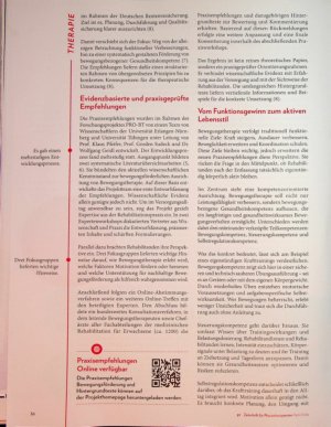 Vorschauseite 2: Aufstehen statt ausruhen. Nach der Reha in Bewegung bleiben