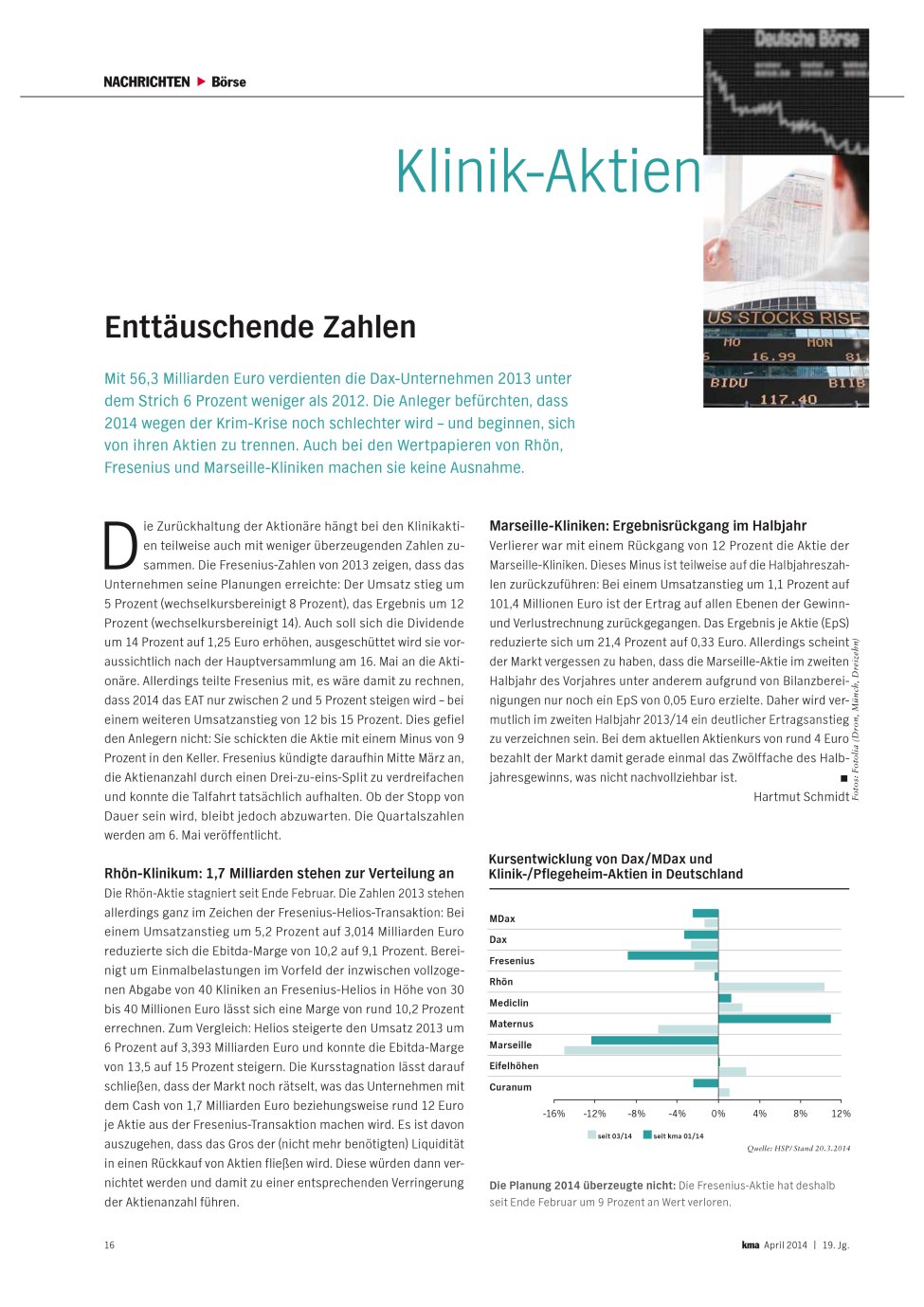 Vorschauseite 1: Enttäuschende Zahlen