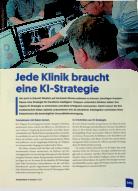 Vorschauseite 1: Jede Klinik braucht eine IT-Strategie.
