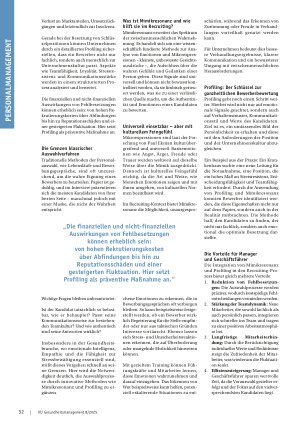 Vorschauseite 2: Die Kunst der Personalauswahl Wie Mimikresonanz und Profiling die besten Talente an die richtige Stelle bringen