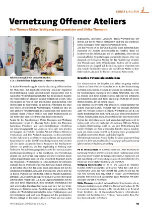 Vorschauseite 1: Vernetzung Offener Ateliers