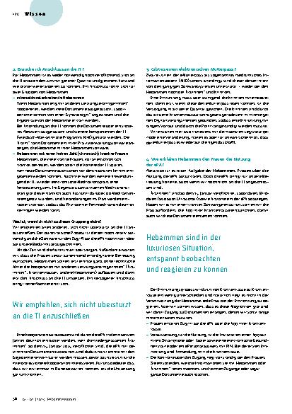 Vorschauseite 3: EPA - was Hebammen wissen sollten