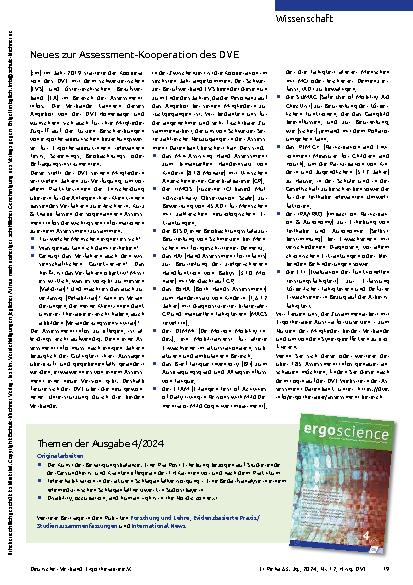Vorschauseite 6: Aus der Wissenschaft