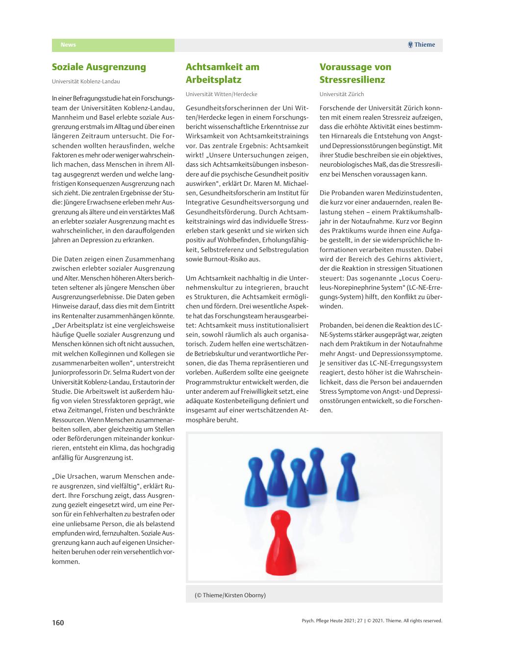 Vorschauseite 1: News