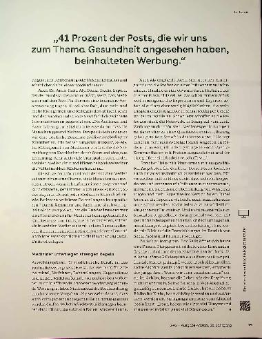 Vorschauseite 6: Healthfluencer erobern die sozialen Medien
