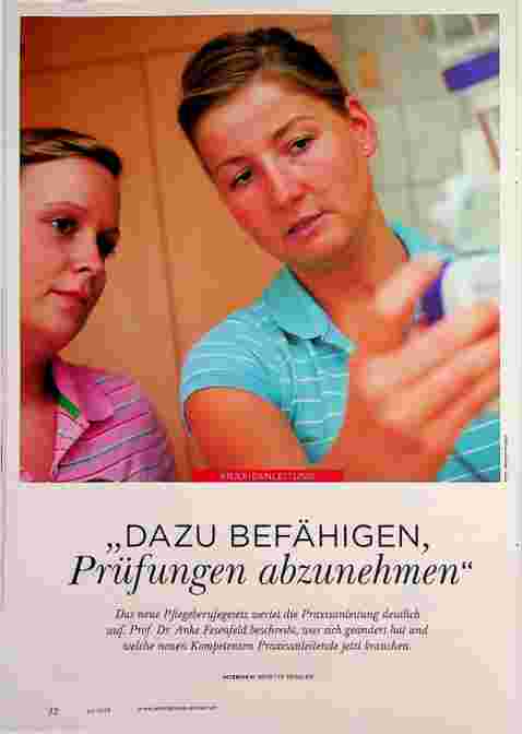 Vorschauseite 1: „DAZU BEFÄHIGEN, Prüfungen abzunehmen“