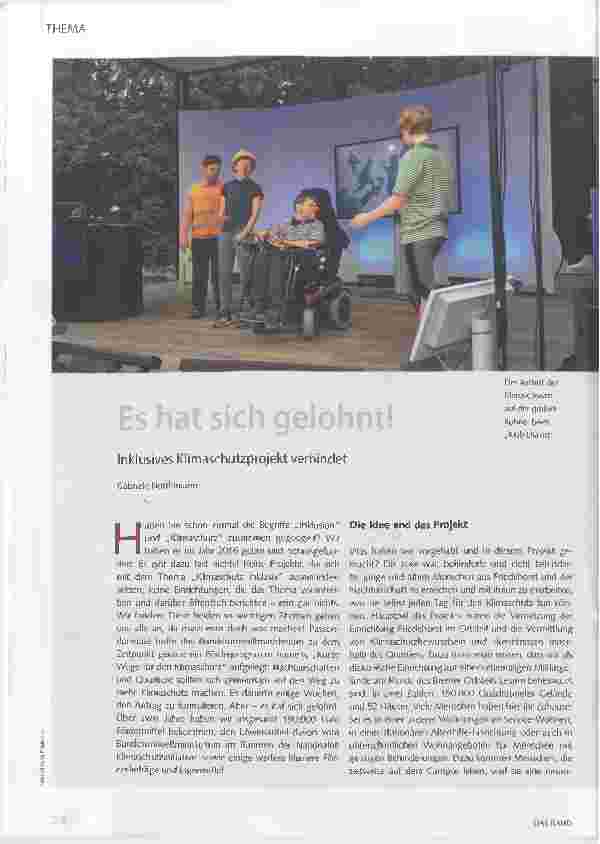 Vorschauseite 1: Es hat sich gelohnt!