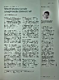 Vorschauseite 1: Wann zuzuwartende Diagnostik sinnvoll ist