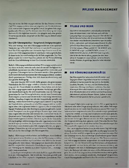 Vorschauseite 2: Die Führungskultur macht den Unterschied
