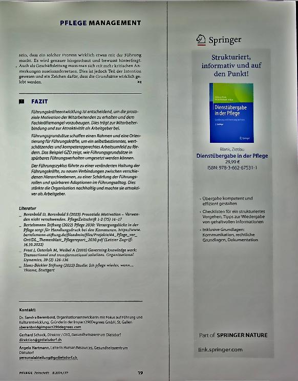 Vorschauseite 4: Die Führungskultur macht den Unterschied