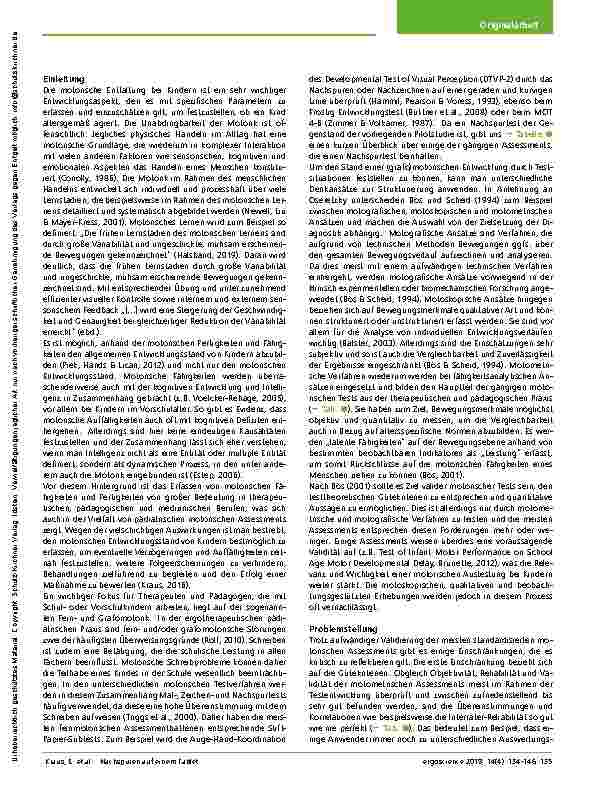 Vorschauseite 2: Ist das Nachspuren auf einem Tablet vergleichbar mit dem Nachspuren auf Papier? Eine explorative Pilotstudie