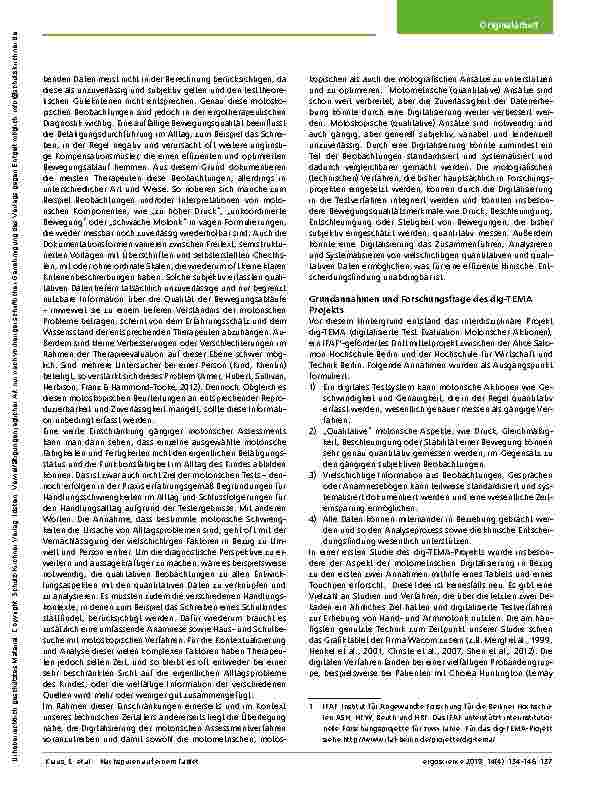 Vorschauseite 4: Ist das Nachspuren auf einem Tablet vergleichbar mit dem Nachspuren auf Papier? Eine explorative Pilotstudie