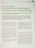 Vorschauseite 1: Die zivilrechtlichen Auswirkungen einer internationalen Kindesentführung