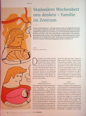 Vorschauseite 1: Stationäres Wochenbett neu denken - Familie im Zentrum