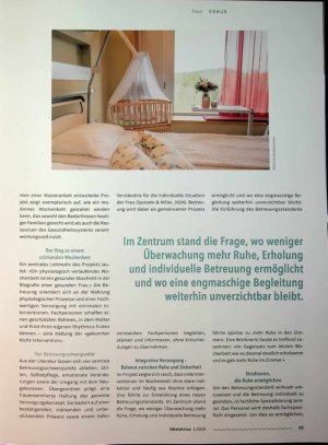 Vorschauseite 2: Stationäres Wochenbett neu denken - Familie im Zentrum