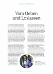 Vorschauseite 1: Vom Geben und Loslassen