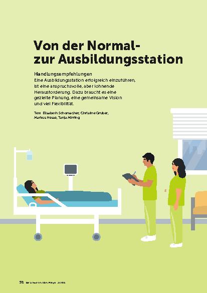 Vorschauseite 1: Von der Normalzur Ausbildungsstation