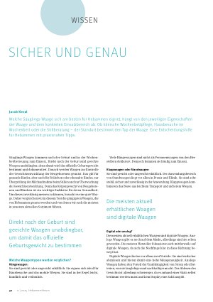 Vorschauseite 1: Sicher und genau