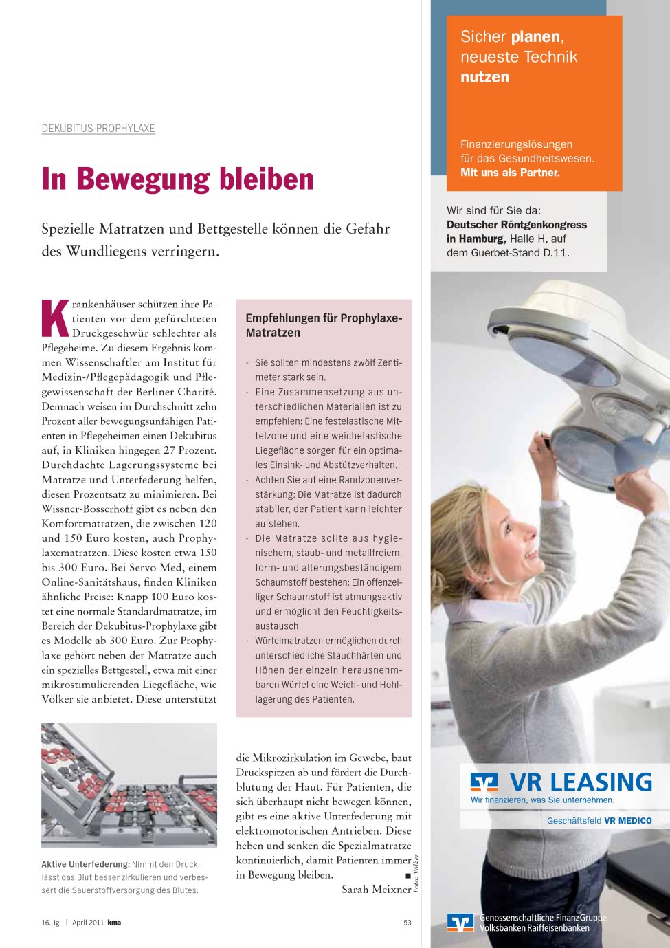 Vorschauseite 1: In Bewegung bleiben