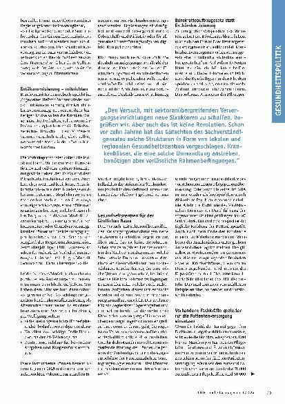 Vorschauseite 2: Ziel verfehlt. Woran es bei der Krankenhausreform noch krankt.
