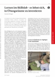 Vorschauseite 1: Lernen im Skills Lab - es lohnt sich, in Übungsräume zu investieren.