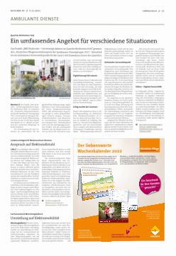 Vorschauseite 1: Ein umfassendes Angebot für verschiedene Situationen