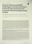 Vorschauseite 1: Zwischen Himmel und Hölle: Erfahrungen von Eltern mit einem kritisch kranken Kind mit extrakorporaler Membranoxygenierung (ECMO) Eine qualitative-explorative Studie mit Paarinterv…