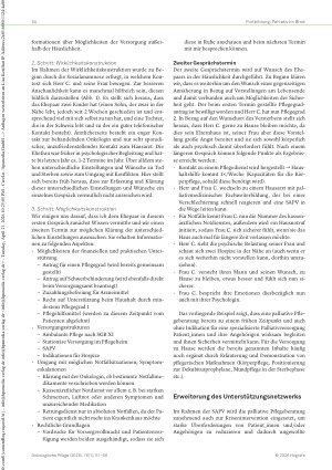 Vorschauseite 4: Palliative Pflegeberatung Ein Konzept zur frühzeitigen Vorbereitung – Symptommanagement Teil 3