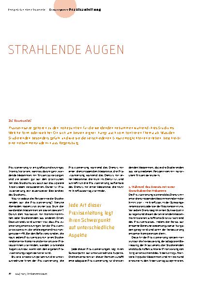 Vorschauseite 1: Strahlende Augen