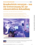Vorschauseite 1: Brandverletzte versorgen – von der Erstversorgung bis zur rekonstruktiven Behandlung