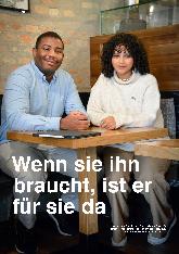 Vorschauseite 1: Wenn sie ihn braucht, ist er für sie da.