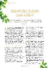 Vorschauseite 1: Schritt für Schritt zum Glück