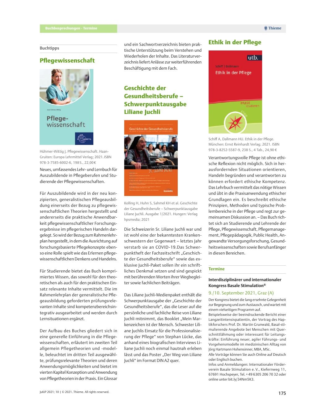 Vorschauseite 1: Buchtipps