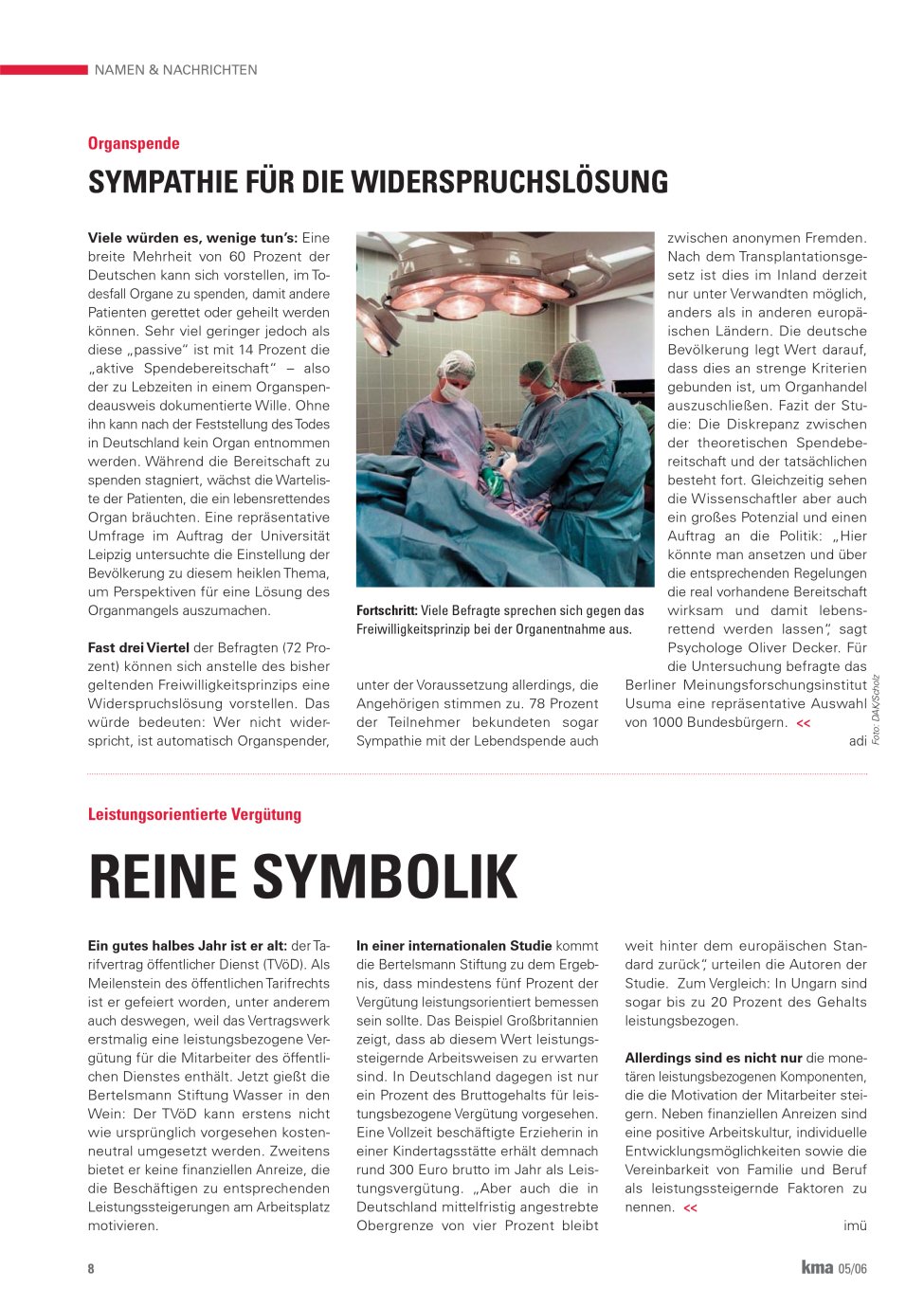 Vorschauseite 1: Reine Symbolik