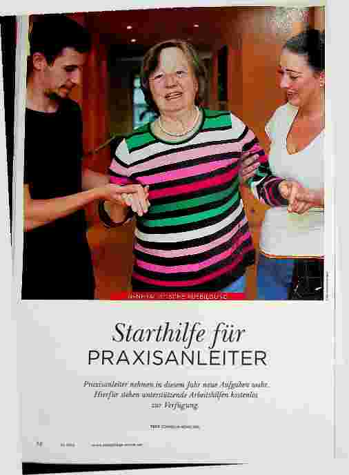 Vorschauseite 1: Starthilfe für PRAXISANLEITER