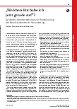 Vorschauseite 1: Welchen Hut habe ich jetzt gerade auf? Systemische Interventionen zur Rollenklärung der Berufsbildenden im Spitalsetting.