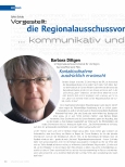 Vorschauseite 1: Vorgestellt: die Regionalausschussvorsitzenden kommunikativ und kompetent.