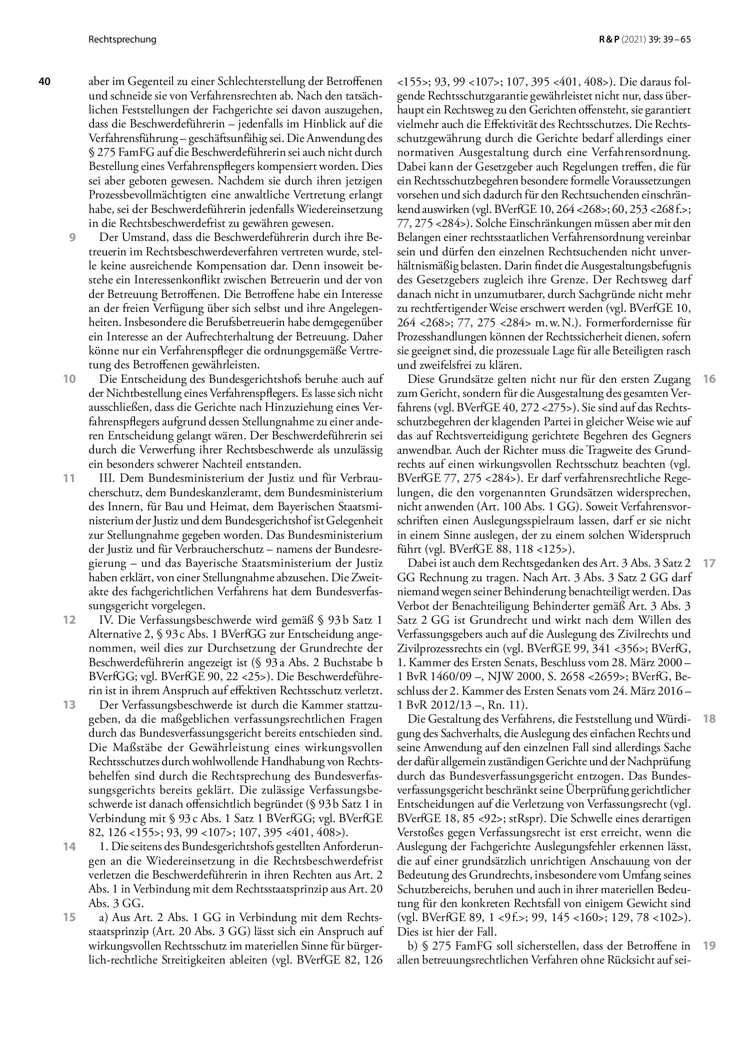 Vorschauseite 2: Verfahrensfähigkeit im Betreuungsverfahren