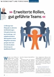 Vorschauseite 1: "Erweiterte Rollen, gut geführte Teams"