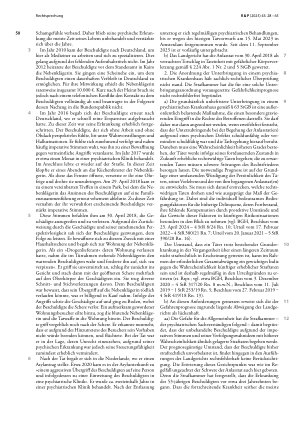 Vorschauseite 2: Unterbringung in einem psychiatrischen Krankenhaus; Gefährlichkeitsprognose