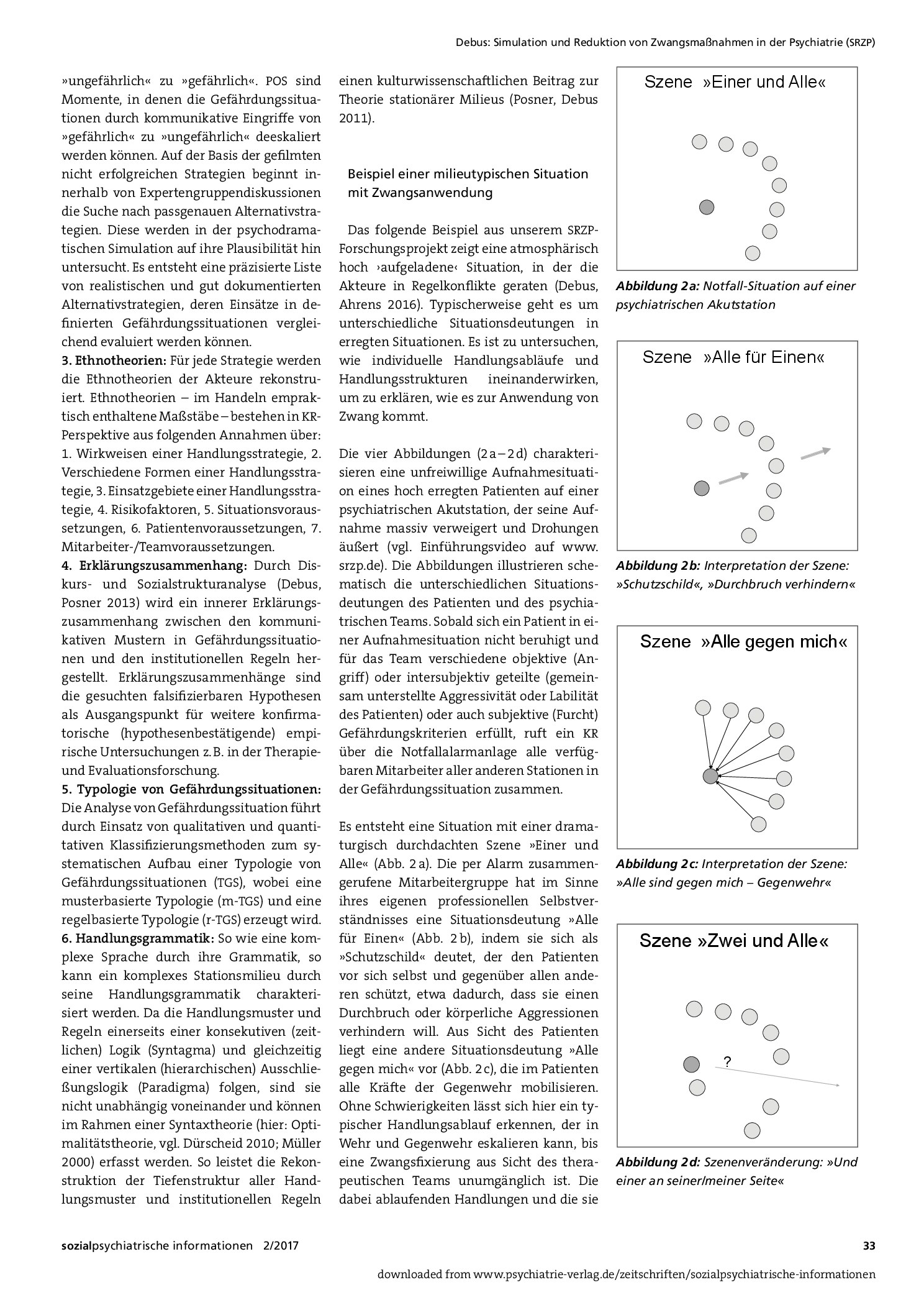 Vorschauseite 3: Simulation und Reduktion von Zwangsmaßnahmen in der Psychiatrie (SRZP)