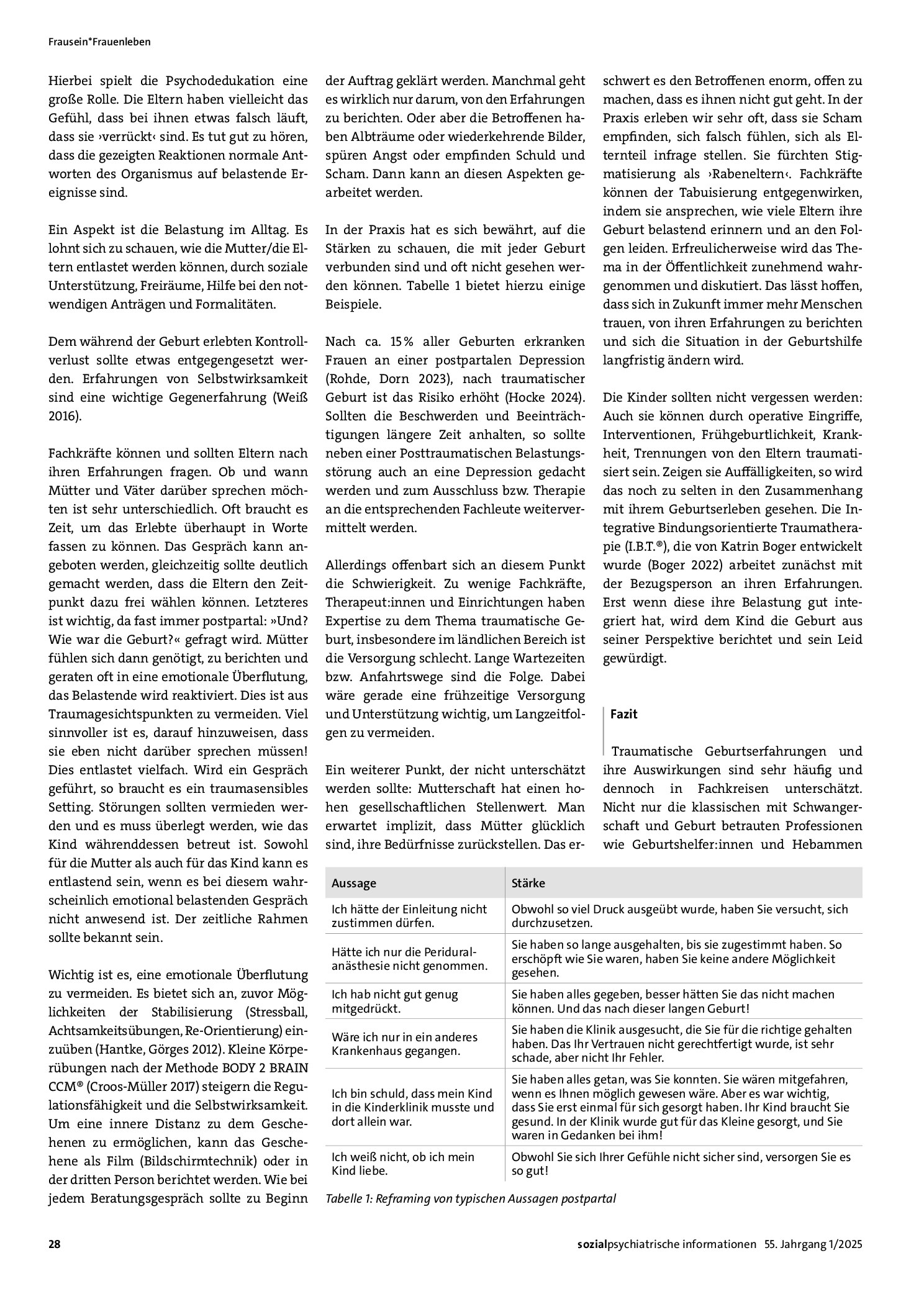 Vorschauseite 4: Trauma Geburt – Bloß, weil alles gut ist, ist noch lange nicht alles gut