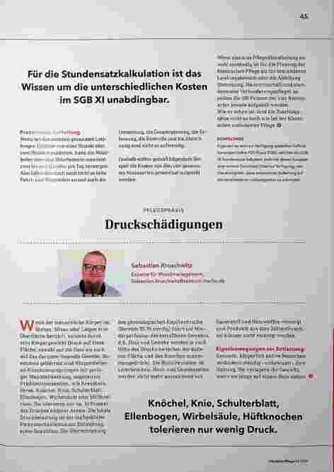 Vorschauseite 2: Stundensatzkalkulation SGB XI, Teil 5