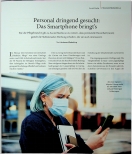 Vorschauseite 1: Personal dringend gesucht: Das Smartphone bringt’s