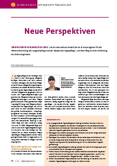 Vorschauseite 1: Neue Perspektiven