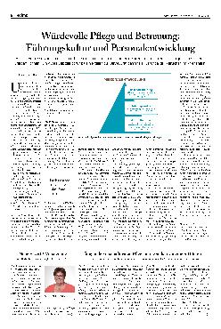 Vorschauseite 1: Würdevolle Pflege und Betreuung: Führungskultur und Personalentwicklung