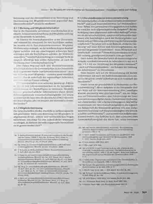 Vorschauseite 6: Die Tätigkeit der Gewerkschaften als Dienststellenakteure - Grundlagen, Inhalt und Umfang