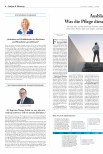 Vorschauseite 1: Ausblick 2023: Was die Pflege dieses Jahr erwarten kann